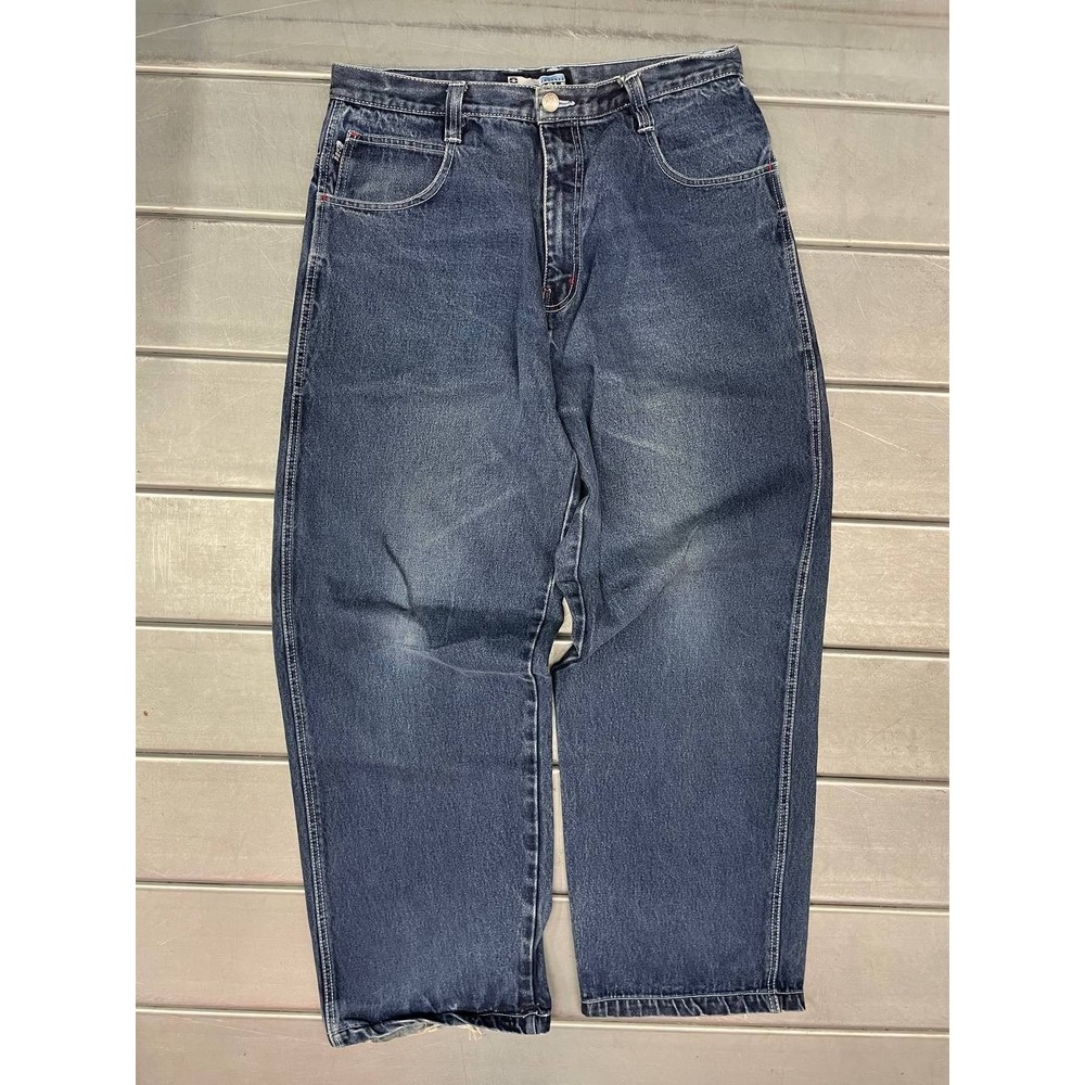 Vintage Southpole Mens Jeans Size 36 (Actual 34) 3Blue Denim Baggy Streetwear